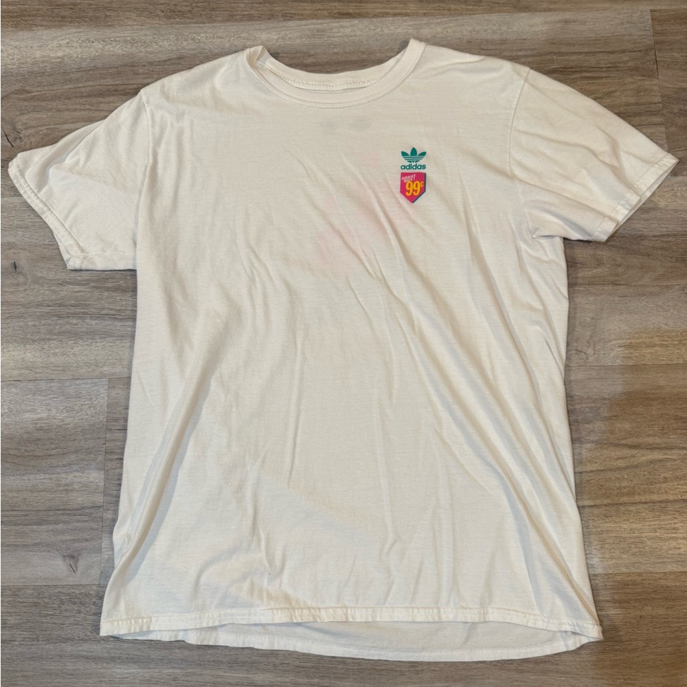 AriZona x Adidas Men's White T-shirt